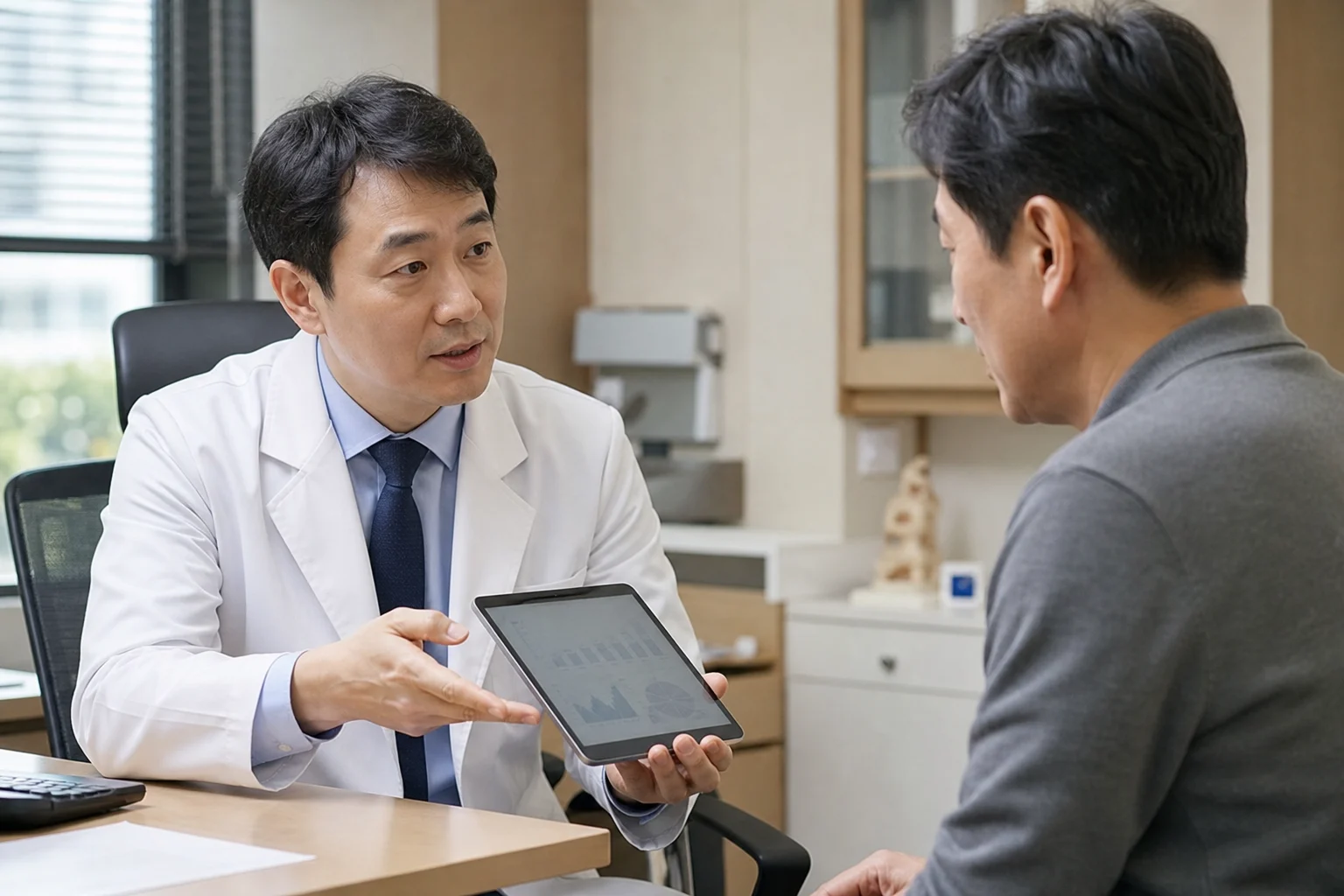 표적치료제 급여 기준 확인 과정